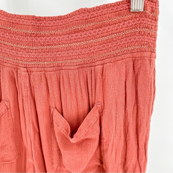 Anthropologie ett twa Harem Pants Boho Pull On Elastic Waist Women - Picture 4 of 5